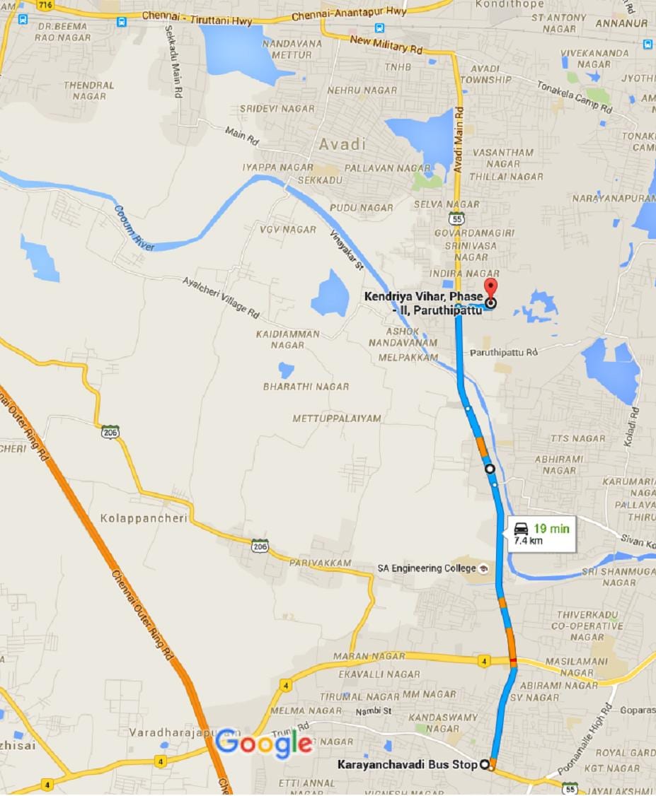 Avadi Chennai göster