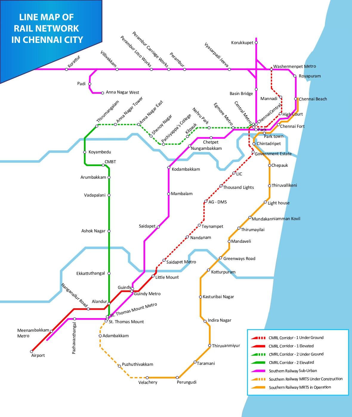 Chennai anna Nagar haritası