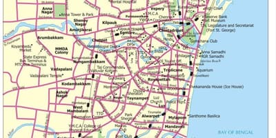 Chennai yol haritası