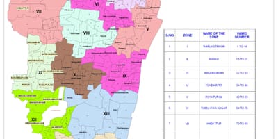 Chennai corporation ward göster